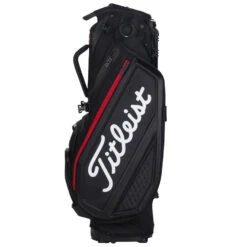Titleist Jet Black Premium Golf Stand Bag -Golf Master Shop 2020jetblackpremiumstandbagblackred3