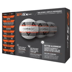 TaylorMade TP5x Pix 2.0 Golf Balls -Golf Master Shop 2021tp5xpix20golfballswhite3