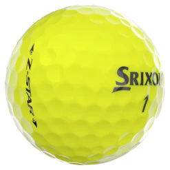 Srixon 2022 Z Star Golf Balls -Golf Master Shop 2021zstarballsyellow3