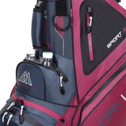 Big Max Dri-Lite Sport 2 Golf Cart Bag -Golf Master Shop Big Max Dri Lite Sport 2 Golf Cart Bag Blue Merlot White 4