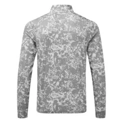 Callaway Camo 1/4 Zip Golf Sweater 5 Callaway Camo 1/4 Zip Golf Sweater -Golf Master Shop Callaway SS22 Camo 1 4 Zip Sweater Flinstone CGKSC0K5 075 SWCAL075 back