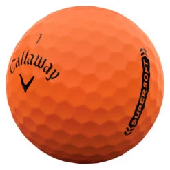 Callaway Supersoft Matte Golf Balls -Golf Master Shop Callaway Supersoft Golf Balls Orange 3