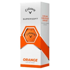 Callaway Supersoft Matte Golf Balls -Golf Master Shop Callaway Supersoft Golf Balls Orange 4