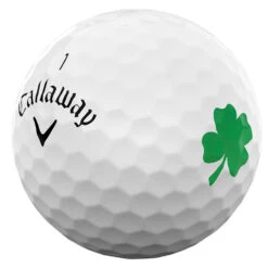 Callaway Supersoft Shamrock Golf Balls -Golf Master Shop Callaway Supersoft Golf Balls Shamrock White 3