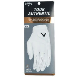 Callaway Tour Authentic Golf Glove -Golf Master Shop Callaway Tour Authentic Golf Gloves White 3
