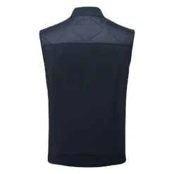 J.Lindeberg Quilt Hybrid Thermal Golf Wind Vest -Golf Master Shop J.Lindeberg SS23 Quilt Hybrid Wind Vest AMOW09220 6855 WTLIN054 Back