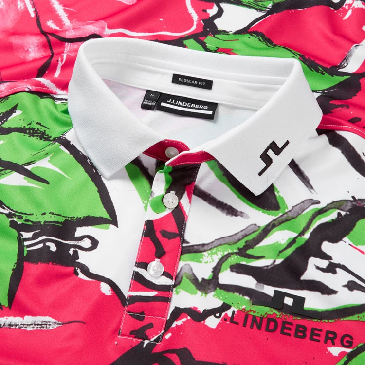 J.Lindeberg Tour Collection KV Golf Polo Shirt 2 J.Lindeberg Tour Collection KV Golf Polo Shirt - Image 2