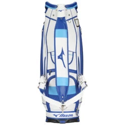 Mizuno Golf Tour Staff Bag White/Blue -Golf Master Shop Mizuno Golf Tour Staff Bag White Blue 3