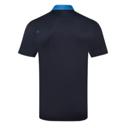 Ping Morten Golf Polo Shirt -Golf Master Shop Ping SS23 Morten Polo Shirt P03575 DN90 SHPIN351 Danube Navy Multi Back