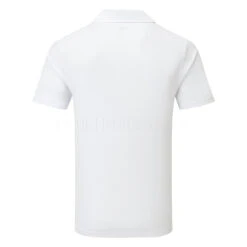 Puma Breakaway Golf Polo Shirt -Golf Master Shop Puma SS22 Breakaway Polo Shirt 535048 05 Code SHPUM600 M Bright White Marina Back