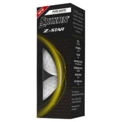 Srixon Z Star Golf Balls -Golf Master Shop Srixon Z Star Golf Balls White 4