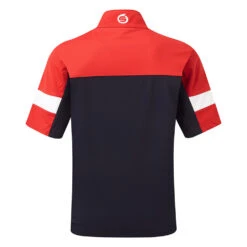 Sunderland Cortina 1/2 Zip SS Golf Wind Top 5 Sunderland Cortina 1/2 Zip SS Golf Wind Top -Golf Master Shop Sunderland AW22 Cortina Half Sleeve Windproof Top SUNMW85 COR WTSUN053 M Navy Red White Back