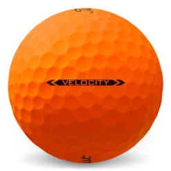 Titleist Velocity Matte Golf Balls -Golf Master Shop Titleist 2022 Velocity Golf Balls Orange 3