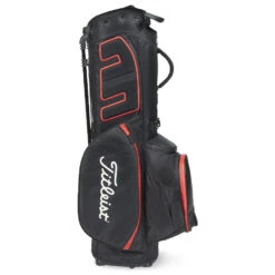 Titleist Players 5 StaDry Golf Stand Bag -Golf Master Shop Titleist 2023 Players 5 Stadry Stand Bag Black Black Red 3