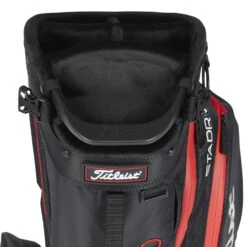 Titleist Players 5 StaDry Golf Stand Bag -Golf Master Shop Titleist 2023 Players 5 Stadry Stand Bag Black Black Red 4