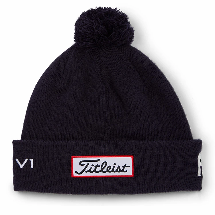 Titleist Tour Pom Pom Golf Beanie 2 Titleist Tour Pom Pom Golf Beanie - Image 2