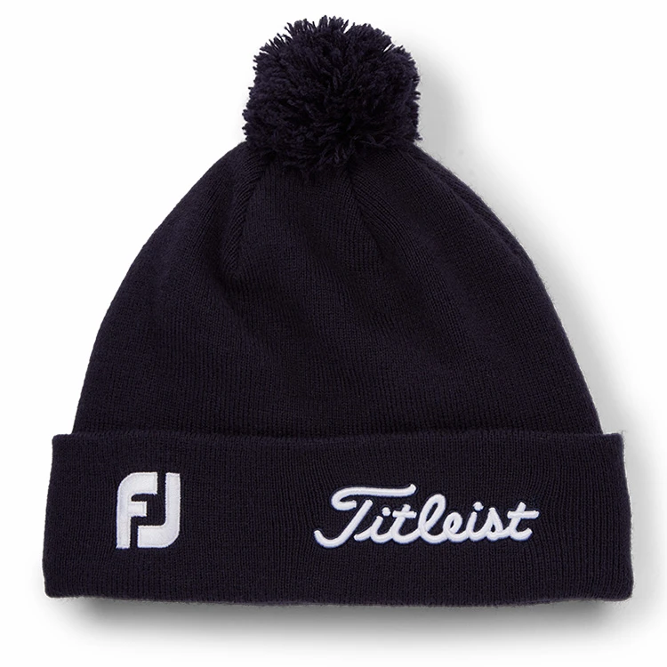 Titleist Tour Pom Pom Golf Beanie 4 Titleist Tour Pom Pom Golf Beanie - Image 4