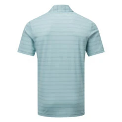 TravisMathew Tahoe Golf Polo Shirt -Golf Master Shop Travis Mathew SS21 Tahoe Polo Shirt 1MW154 Code SHTRA034 M Heather Delphinium Back
