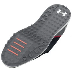 Under Armour HOVR Drive 2 SL Golf Shoes -Golf Master Shop Under Armour Hovr Drive 2 SL Golf Shoes Black Pitch Gray Electric Tangerine 4