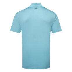 Under Armour Performance 3.0 Golf Polo Shirt -Golf Master Shop Under Armour SS23 Performance Polo 3.0 Shirt 1377374 400 SHUND309 S Still Water Static Blue Back